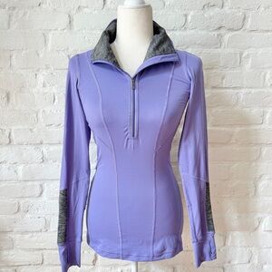 Lululemon 1/4 Zip Long Sleeve Pullover size 4